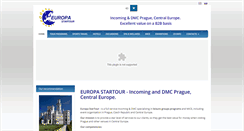 Desktop Screenshot of europastartour.com