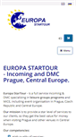 Mobile Screenshot of europastartour.com